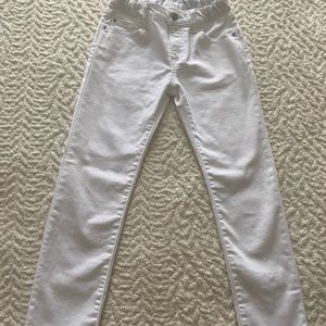 Boys size 10 White Gap jeans